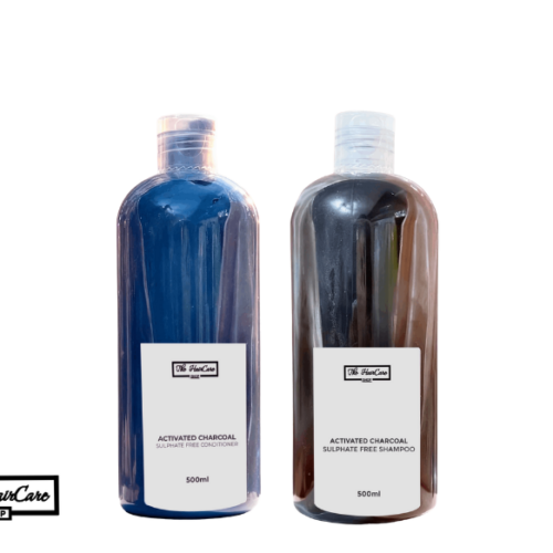 Activated Charcoal Shampoo & Conditioner Set