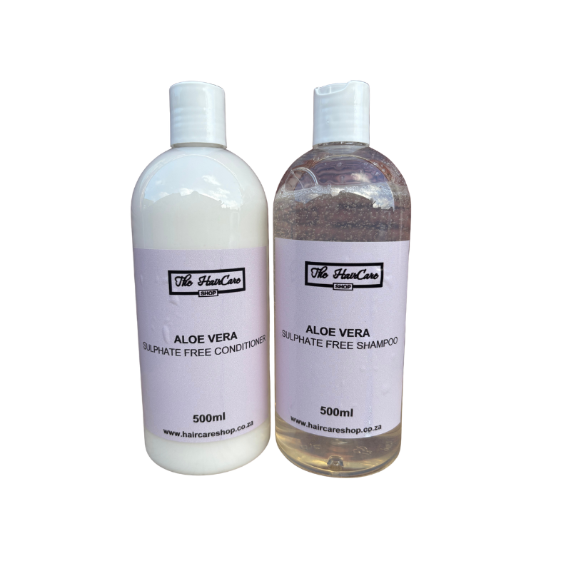 Aloe Vera Shampoo and Conditioner Set for Afro-textured natural hair - Haircare Shop