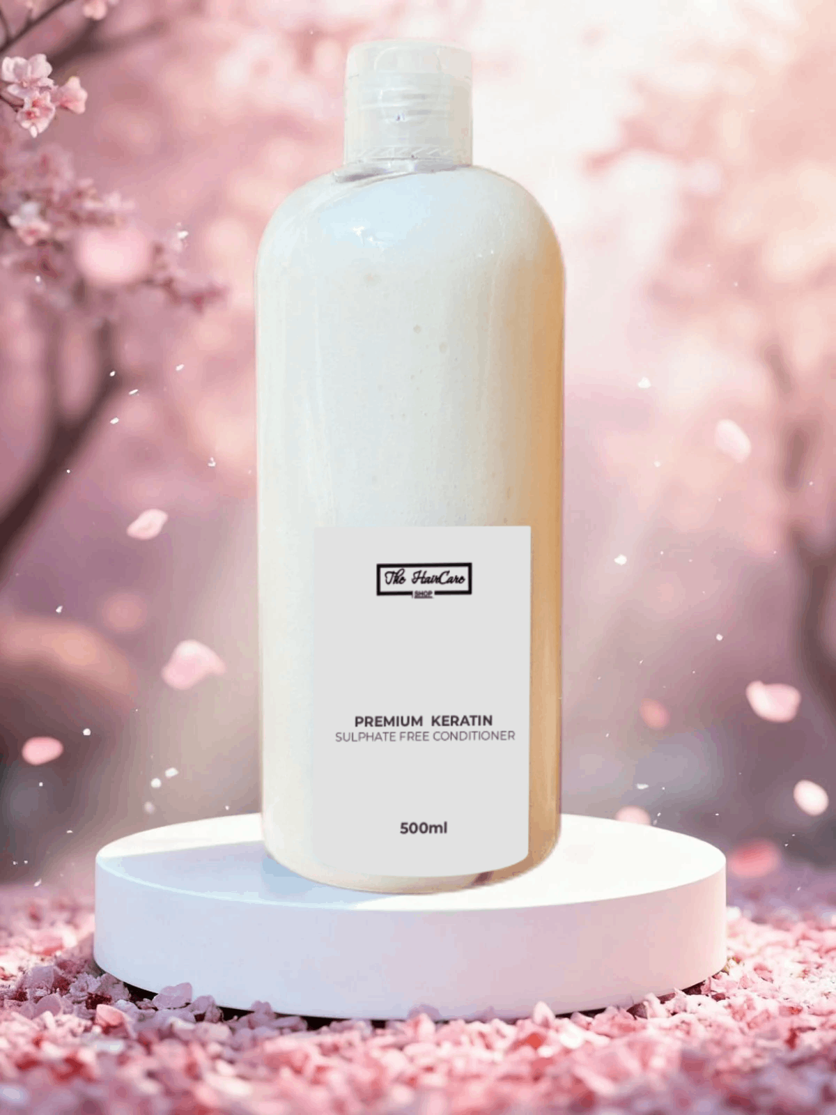 Premium Keratin Conditioner 500ml - Intensive Repair Treatment for Silky, Strong Hair 2 Premium Keratin Conditioner