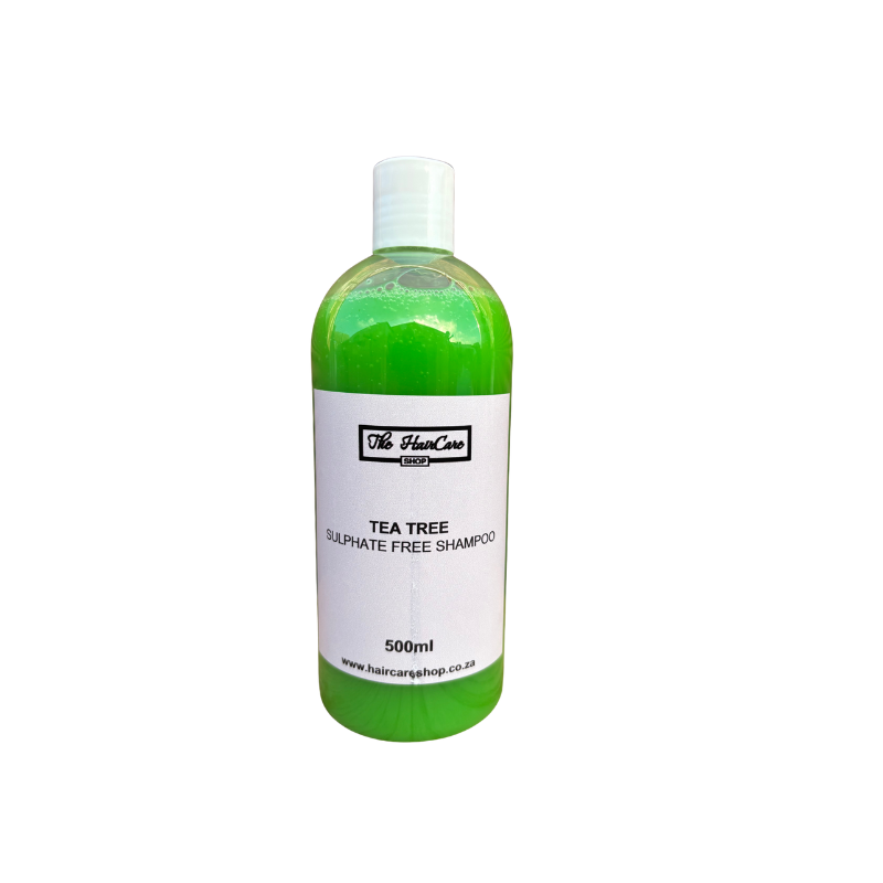 Tea Tree Sulphate-Free Shampoo for dandruff relief and scalp health in South Africa