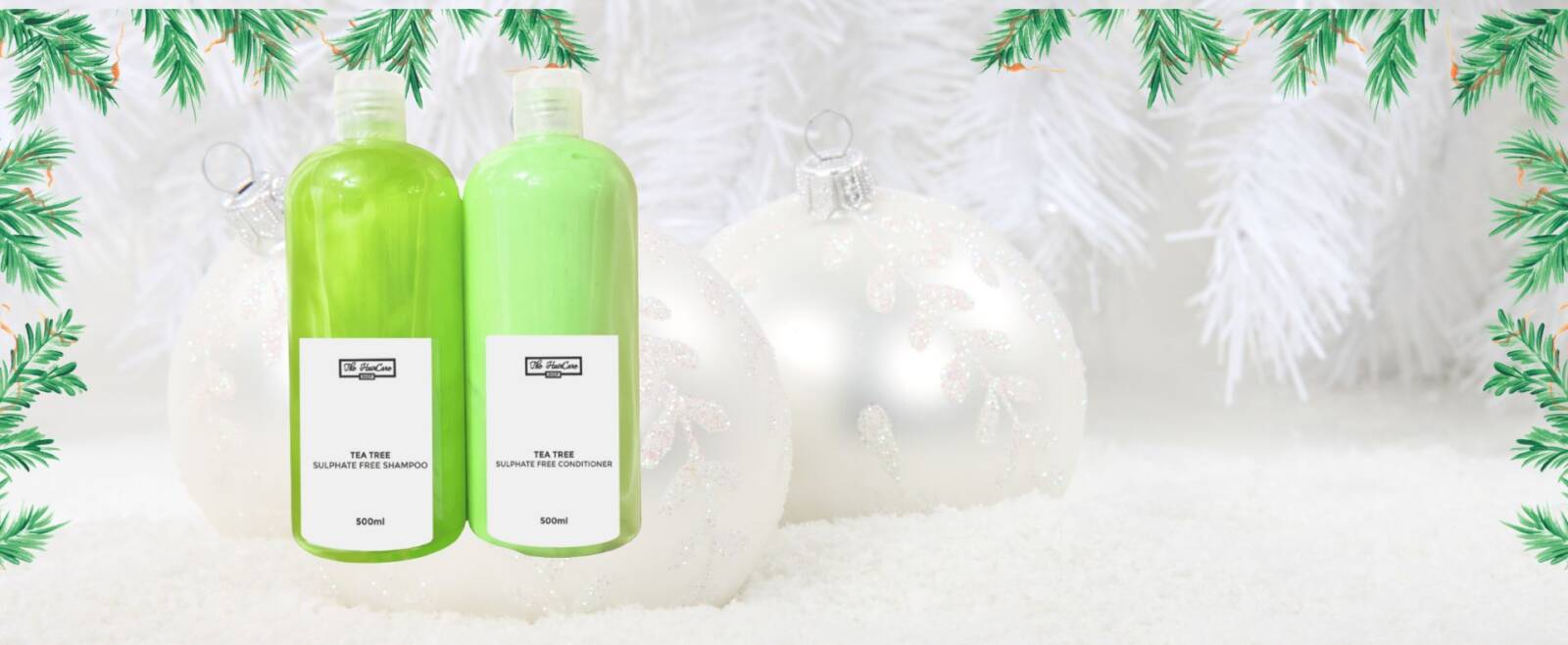 Tea Tree Shampoo & Conditioner Set | Scalp Health & Growth | Haircare Shop 1 Tea Tree Shampoo and Conditioner Set for scalp health and hair growth - Haircare Shop Cape Town